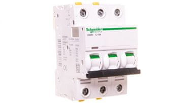 Schneider Odklopnik 3P C 10A 10kA AC iC60H-C10-3 Acti9 A9F07310