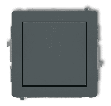 DECO Enopolno stikalo, grafitno mat, 28DWP-1