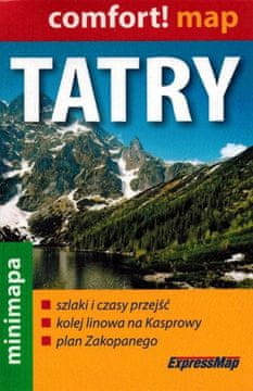 Tatre 1:80.000. Laminiran turistični minizemljevid. Izdaja 2024.