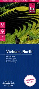 E.I. Vietnam, severni del 1:600.000. Vodoodporni cestni in turistični zemljevid. Izdaja 2026. Potovalno znanje in izkušnja.