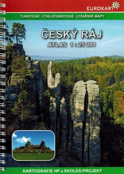 Češki raj / Cesky Raj 1: 25.000. Turistični atlas. HP kartografija