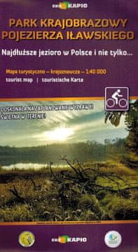 Krajinski park Iławskega jezera 1:40.000. Turistični zemljevid. Eco-Kapio