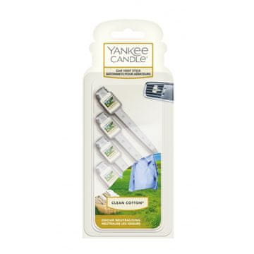 Yankee Candle Clean Cotton - dišava za avtomobilski stick v zračniku