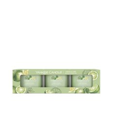Yankee Candle Vanilija in limeta - Signature - mini svečke, 3 kosi