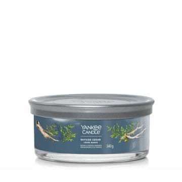 Yankee Candle Bayside Cedar - Signature - sveča v kozarcu s 5 stenji