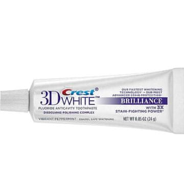 Zobna pasta, 3D White, Brilliance, intenziven belilni učinek, 24 g