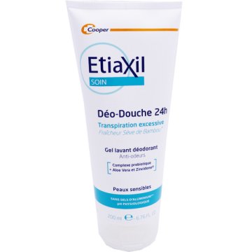 Etiaxil Antiperspirantni gel za prhanje, , Deo-Douche, probiotični kompleks, proti neprijetnemu vonju, 24-urna zaščita, 200 ml