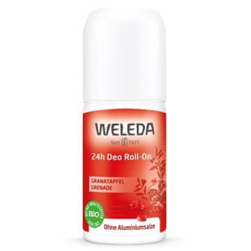 Weleda Antiperspirant, , roll-on, z granatnim jabolkom, brez aluminija, 50 ml