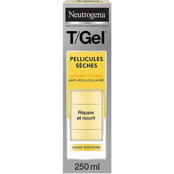 Neutrogena Terapevtski šampon, , T/Gel proti prhljaju, proti prhljaju in suhemu lasišču, 250 ml