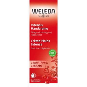 Weleda Krema za roke, , Granatapfel, regeneracijski učinek z izvlečkom granatnega jabolka, za zrelo kožo, 50 ml