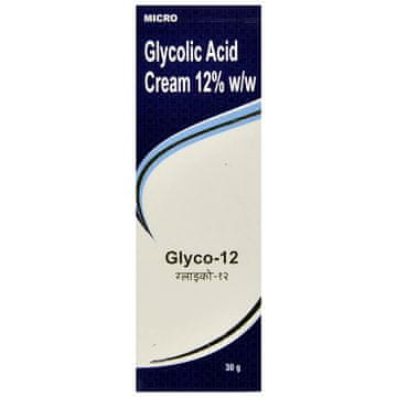 Piling za telo, Micro, Glyco-12, piling in gladi kožo, brez dišav, 30 g
