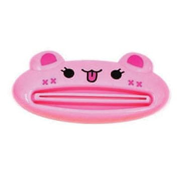 ECOCO , zobna pasta, gel, krema, plastični stiskalnik brez BPA, model Pink Cat