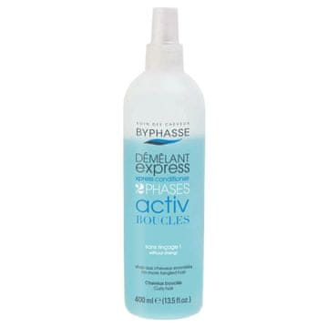 BYPHASSE Balzam za lase, , Hair Pro Activ Curly, za kodraste lase, dvofazna formula, 400 ml