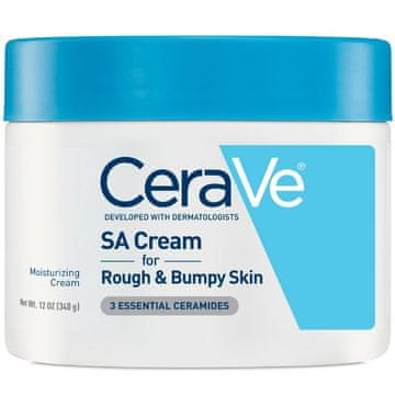 CeraVe Krema za telo, , za suho in razdraženo kožo, s pilingom in vlažilnim učinkom, 340 g