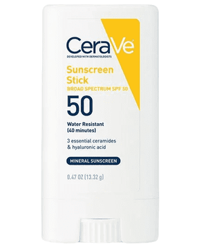 CeraVe Stik za zaščito pred soncem, , mineralna krema za sončenje, s hialuronsko kislino, 13,32 g