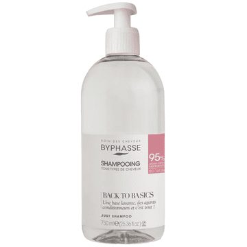 BYPHASSE Šampon za vsakodnevno uporabo, , Nazaj k osnovam, za vse tipe las, 750 ml