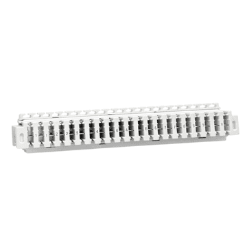 EE Priključna letev, , NER 25131 R1B, LSA IDC Punch-Down, 10-parna siva brez ločila