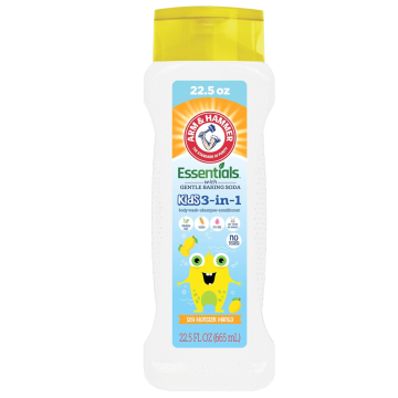 Otroški šampon, balzam in gel za prhanje 3 v 1, Arm & Hammer, 665 ml