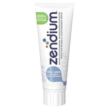 zendium Zobna pasta, , Fresh, nežno beljenje, zaščita sklenine, 75 g