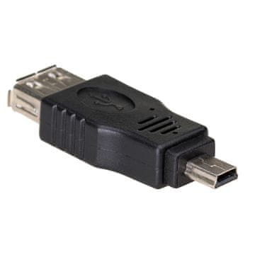 Akyga AK-AD-07 USB A 2.0 mini USB B adapter ženski na moški konektor