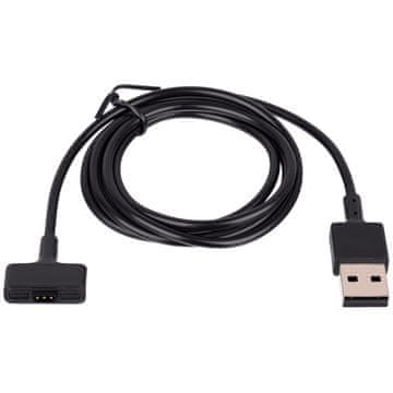 Akyga Kabel za polnilnik pametne ure Fitbit Ionic Overmax AK-SW-23 USB 1 m
