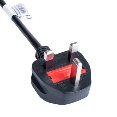 Akyga AK-AG-02A napajalni kabel British IEC C5 3-pinski za prenosnik 1,5 m kabel