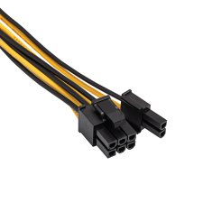 Akyga Adapterski kabel PCI-E 8-pinski / PCI-E 6+2-pinski