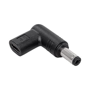 Akyga USB-C / 5,5x2,1 mm adapter za prenosnik AK-ND-C02 Napajalnik 100 W