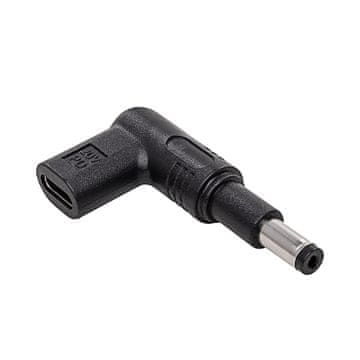 Akyga USB-C / 4,8x1,7 mm adapter za prenosnik AK-ND-C13 Napajalnik 100 W