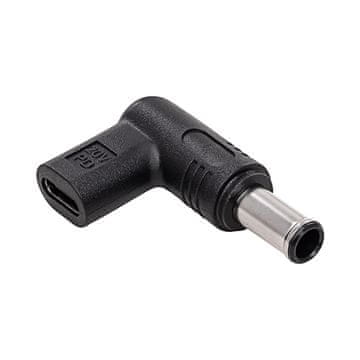 Akyga USB-C / 6,5x4,4 mm adapter za prenosnik AK-ND-C14 Napajalnik 100 W