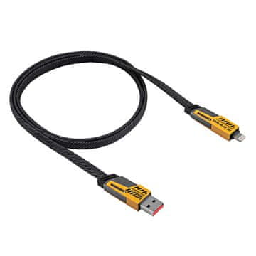 Akyga Kabel USB A + USB tipa C / USB tipa C + Lightning 1 m AK-USB-57 65 W