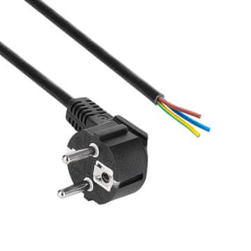 Akyga Napajalni kabel CEE 7/7 AK-OT-01S CU 3x1,5mm² 1,5m
