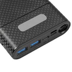 Akyga Etui za prenosno baterijo AK-BC-04, polnilnik 8x Li-Ion 18650 18W