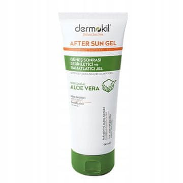 Dermokil - pomirjujoč gel po sončenju 100% aloe 100 ml