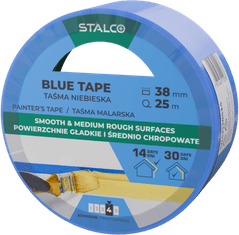 STALCO maskirni trak 38x25m moder Premium S-38534