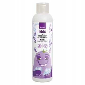 Avon - Otroški gel za prhanje in kopel s sivko 200 ml