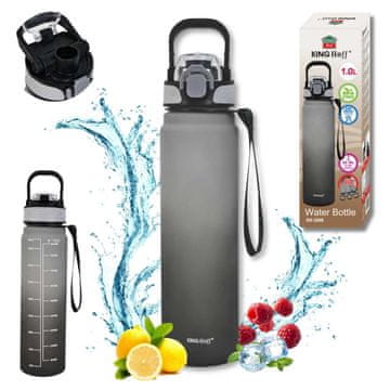 KINGHoff STEKLENICA ZA VODO 1L KH-2008