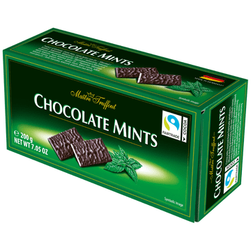 Maitre Truffout čokoladne rezine z metino kremo 200 g