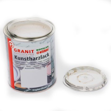 Bela barva Beli lak RAL 9010 NOPOLUX WILCKENS GRANIT Vedro 10 l