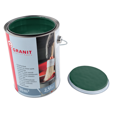 Lak za barvo mahovno zelena RAL 6005 NOPOLUX WILCKENS GRANIT pločevinka 2,5 l