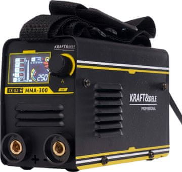 Kraft&Dele Inverterski varilni aparat MMA IGBT LCD 300A KD1868