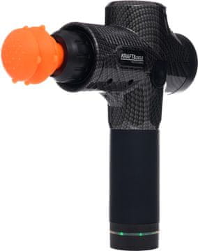 Kraft&Dele 125W masažni aparat z LCD-zaslonom, 7 glavami + ohišje KD3082