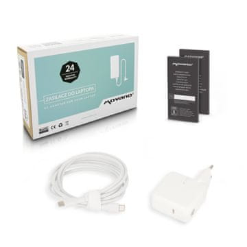movano Napajalnik/polnilnik za Apple Macbook USB-C 29W