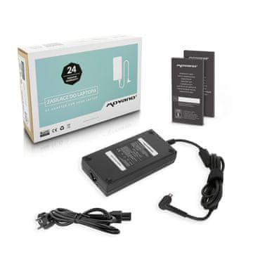 movano Polnilec za Acer 19,5 V 9,23 A 180 W 7,4 x 5,0 mm