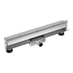 W-Drain NEXT 2v1 Linearni stenski odtok 60 cm dvostranski krom