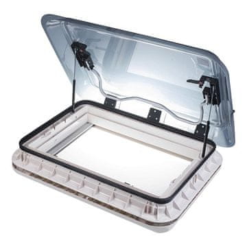 Northix Strešna loputa 700x500 mm brez trajnega prezračevanja transparentna led