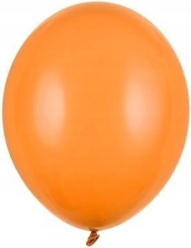 shumee Pastelno oranžni rojstnodnevni baloni 12 cm 100 kosov
