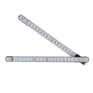 Zložljivo leseno merilo za delavnico, rumeno, 1 m, 120252