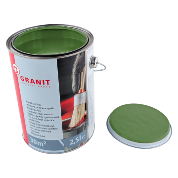 Lak za barvo travnato zelena RAL 6010 NOPOLUX WILCKENS GRANIT pločevinka 2,5 l