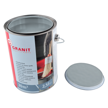 Lak srebrno siv RAL 7001 NOPOLUX WILCKENS GRANIT pločevinka 2,5 l